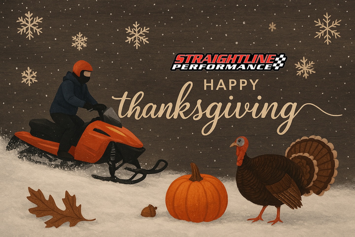 Grateful today and every day—for family, friends, and all the moments that make life feel full. From the Straightline Performance Family, we wish you a Happy Thanksgiving! 🧡🍁 #thanksgiving #spifamily #straightlineperformance