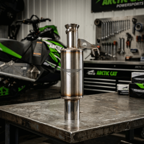 Arctic Cat 800 C-Tec 2 Ultra Lite Muffler Polished Stainless Steel