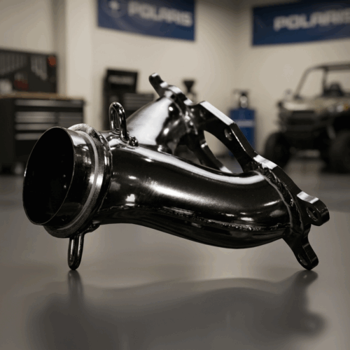 Polaris 800 Rush/Switchback/RMK Y-Pipe High Temp Black (for ride chassis only)