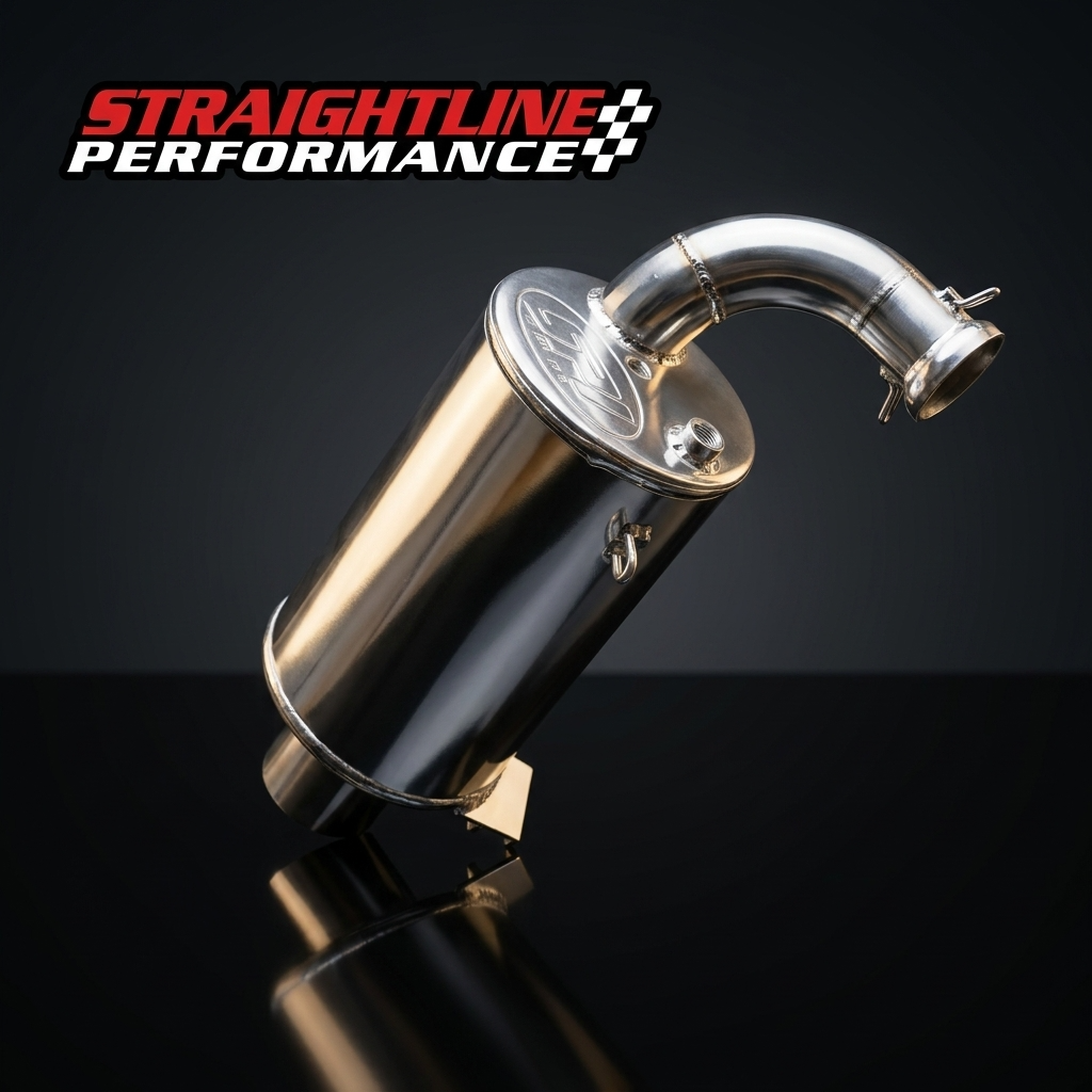 Polaris AXYS 800 HO Rush / Switchback Complete Exhaust System (Ceramic Coated) - Image 4