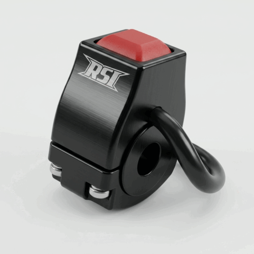 RSI Billet Aluminum Momentary Engine Kill Switch – Black