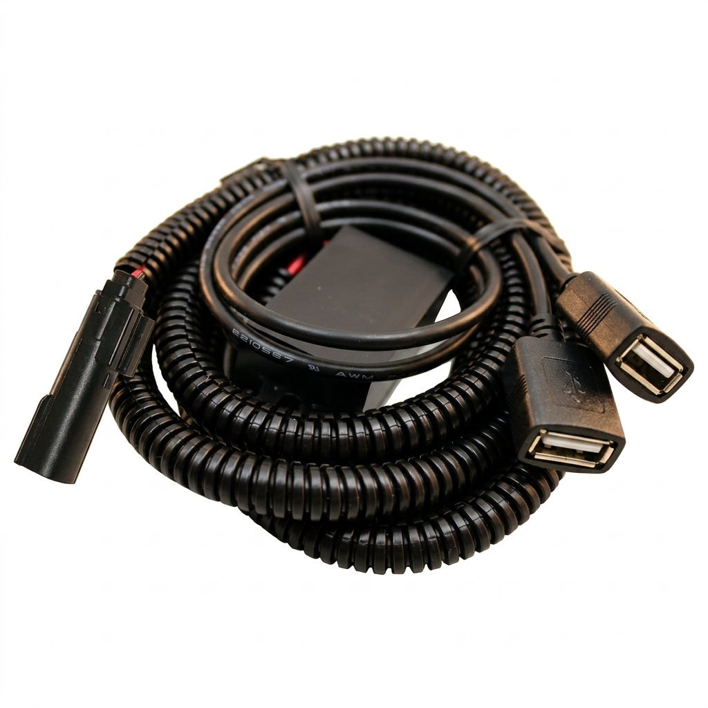 Ski-Doo Gen 4 & Gen 5 / Lynx RADIEN Dual USB Charger Kit - Image 2