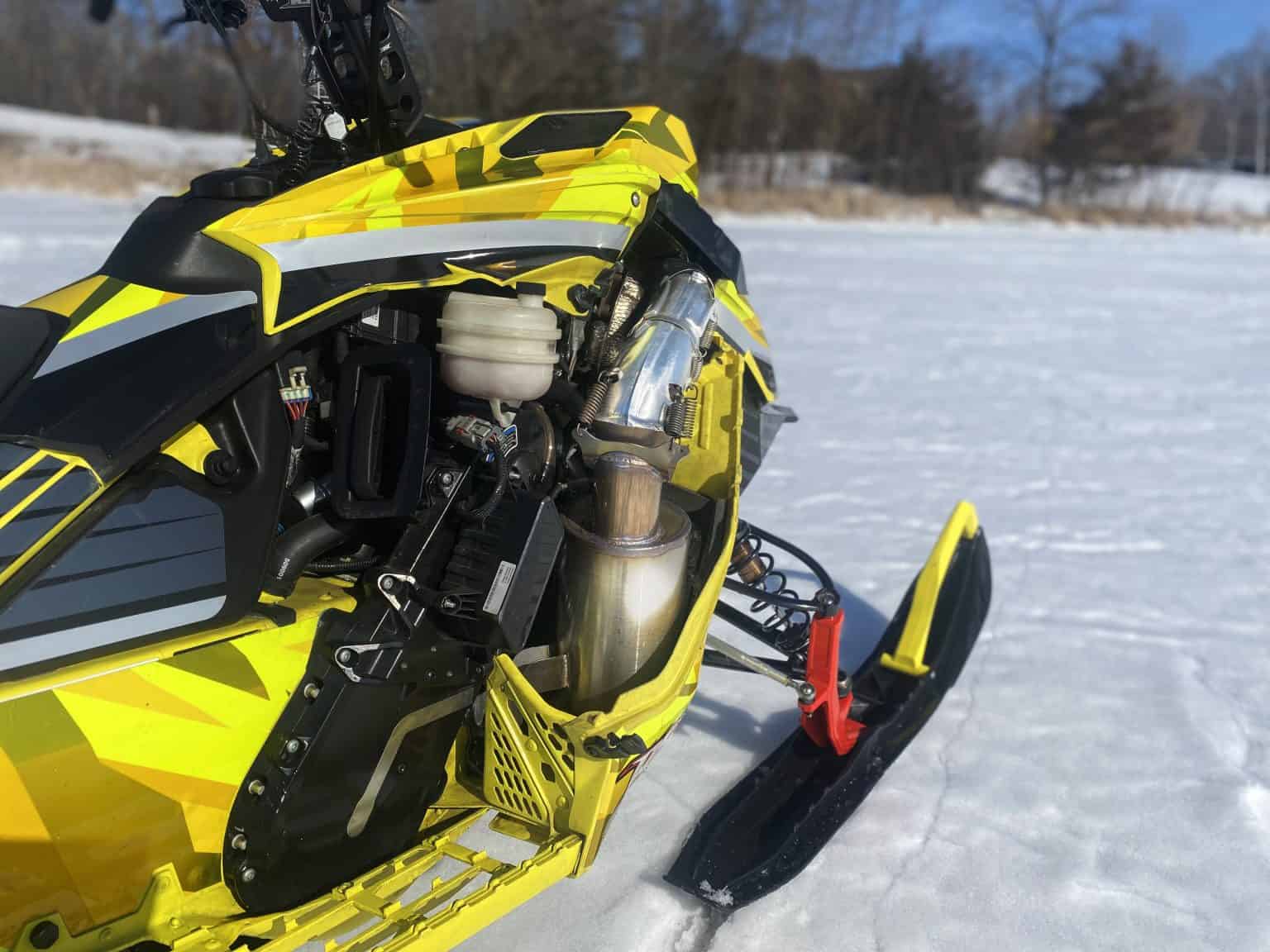 SkiDoo Gen 4 850 Factory Turbo Lightweight Muffler Ceramic coated