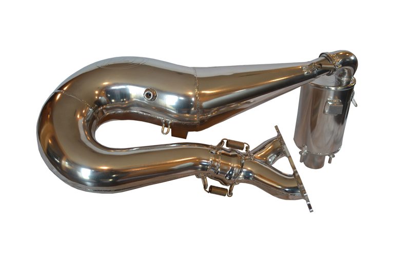 Polaris 800 complete exhaust system. (Rush, Switchback, RMK) Includes