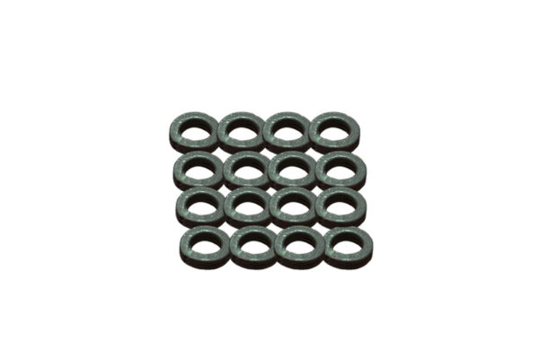 Tungsten washers for adjustable weights 2g each (Qty 12)