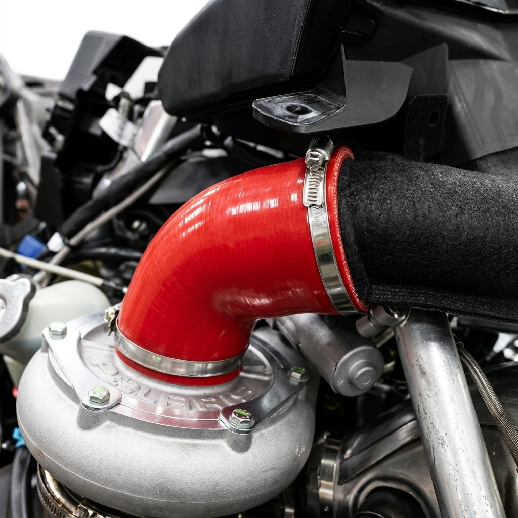 Straightline Performance Polaris 850 Boost Complete Silicone Intake & Pressure Tube Kit - Image 3