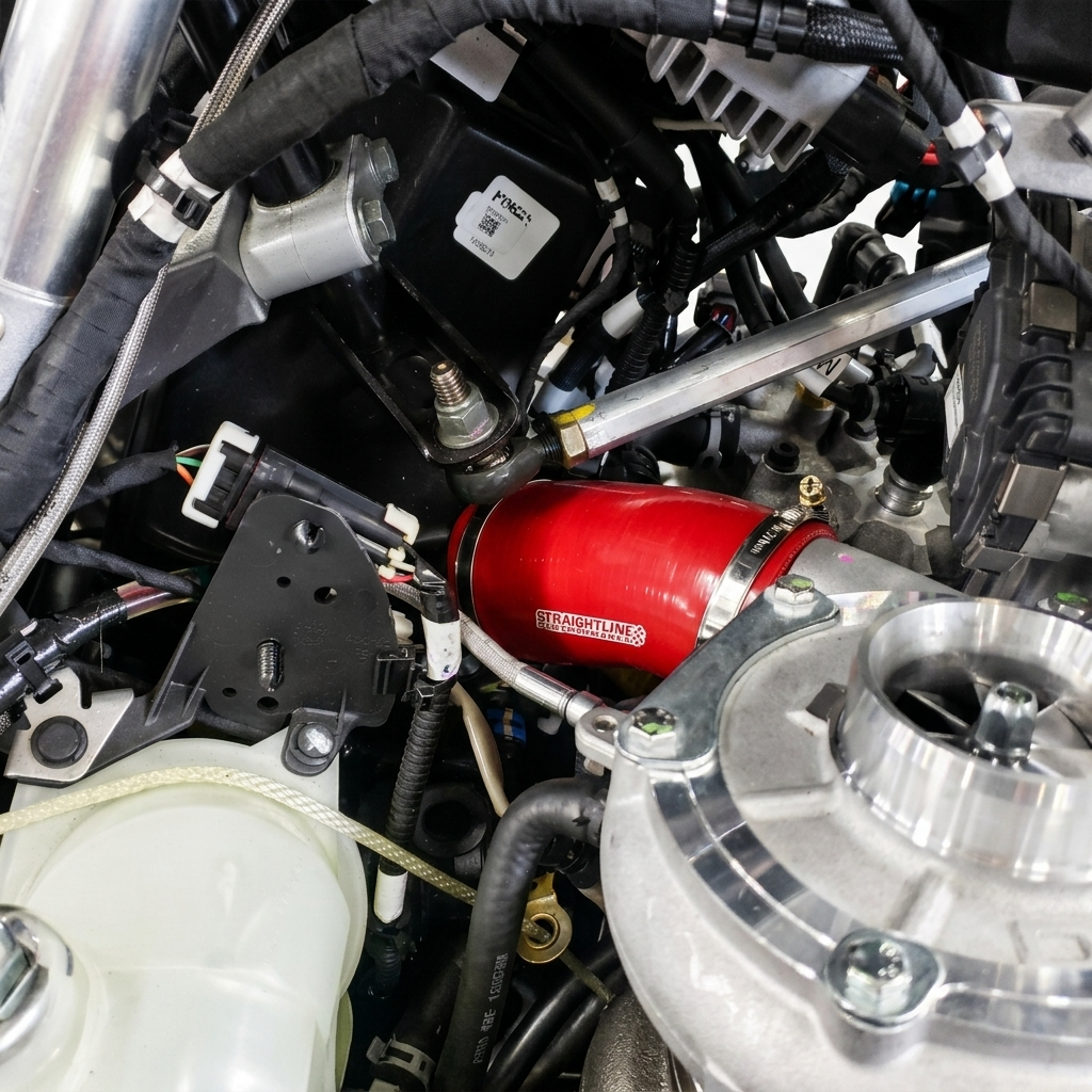 Straightline Performance Polaris 850 Boost Complete Silicone Intake & Pressure Tube Kit - Image 4