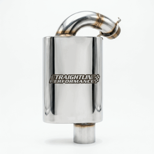Ski-doo Rev Gen 4 & 5 / Lynx Radien-X 900 Turbo lightweight Muffler Stainless Steel