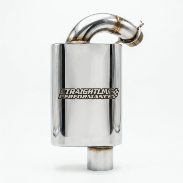 Ski-doo Rev Gen 4 & 5 / Lynx Radien-X  900 Turbo lightweight Muffler Stainless Steel