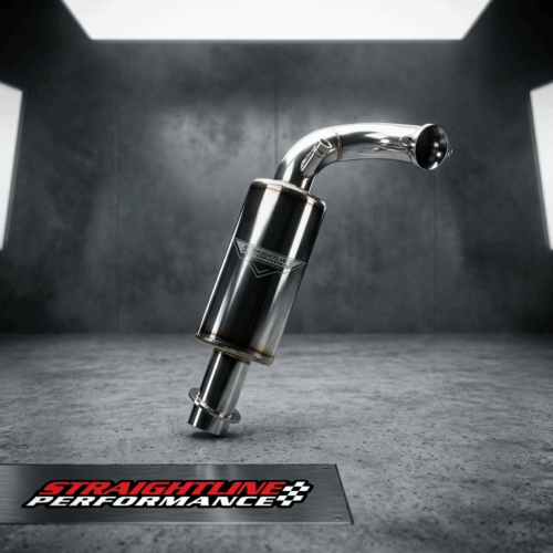 Polaris 800 HO AXYS Ultra-Light Muffler (Polished Stainless Steel)
