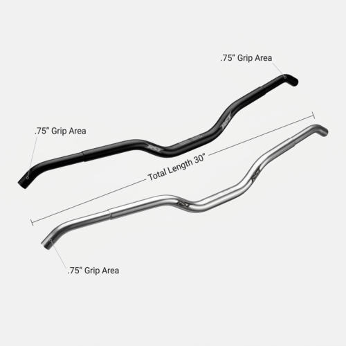 RSI Slim Jim Aluminum Handlebar – 1″ Rise Slimmer Grip. Maximum Control. Premium RSI Performance. 3/4″ Grip Diameter for Reduced Hand Fatigue