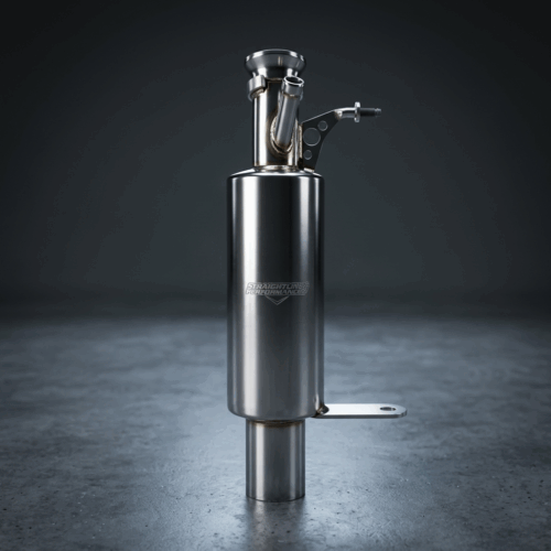 Arctic Cat Catalyst 858 Ultra-Light Muffler (Polished Stainless Steel)