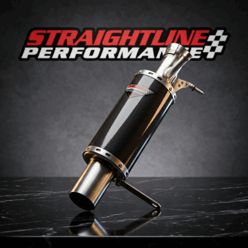 Straightline Performance Yamaha Mountain Max 800 Lightweight Carbon Fiber Muffler