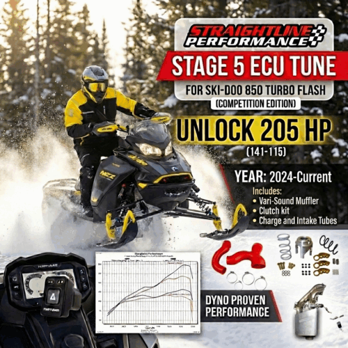 Skidoo 850 Turbo Flash (competition edition) – Stage 5 / 205hp Includes Clutch Kit ( 141-115)