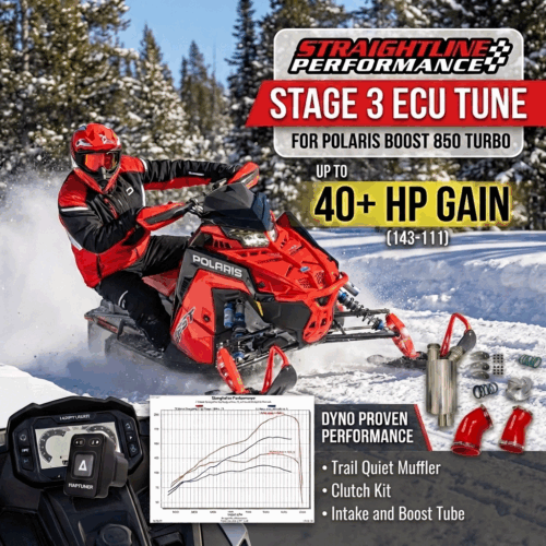 Polaris Boost 850 Turbo ECU Tune – Stage 3 Up to 40+ HP Includes Clutching & Silicone Tube Kit (143-111)