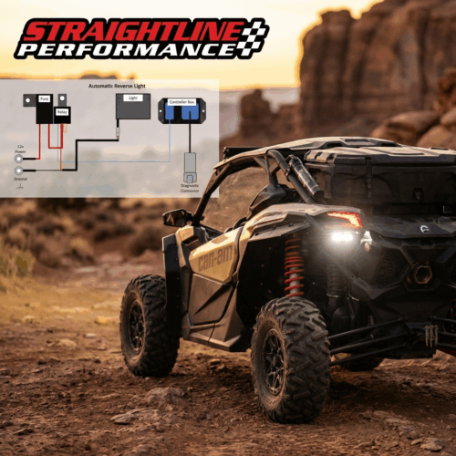 SmartWire Backup/Reverse Light Kit for 2020 to Current Can-Am X3- (base kit with single light)