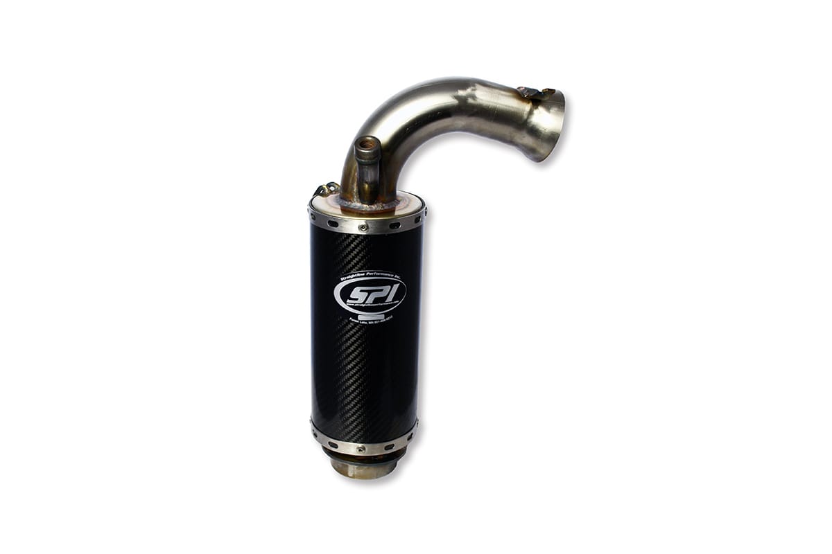 Ski-doo 800R Carbon Fiber Muffler Carb Version (black) -